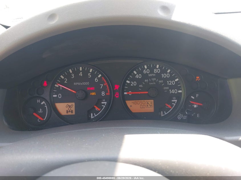 2018 NISSAN NAVARA (FRONTIER) TRUCK 4.0L V-6 DOHC, VVT, 261HP