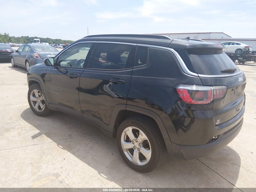 Vin: 3c4njcbb6jt503247, lot: 45997148, jeep compass latitude fwd 20183