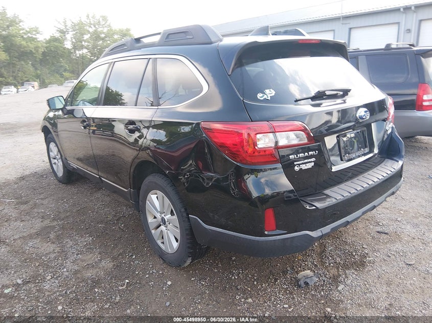 Vin: 4s4bsafc1h3306981, lot: 45997166, subaru outback 2.5i premium 20173