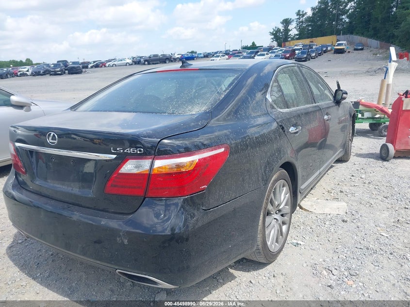 Vin: jthbl5ef4c5111585, lot: 45997206, lexus ls 460 20124