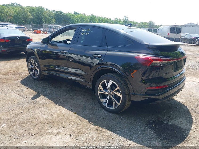 Vin: wa142bfz1pp069076, lot: 45997209, audi q4 sportback e-tron prestige 50 quattro 20233