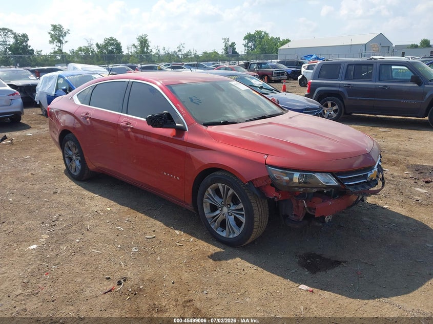 2015 CHEVROLET IMPALA SEDAN 3.6L V-6 DI, DOHC, VVT, 305HP