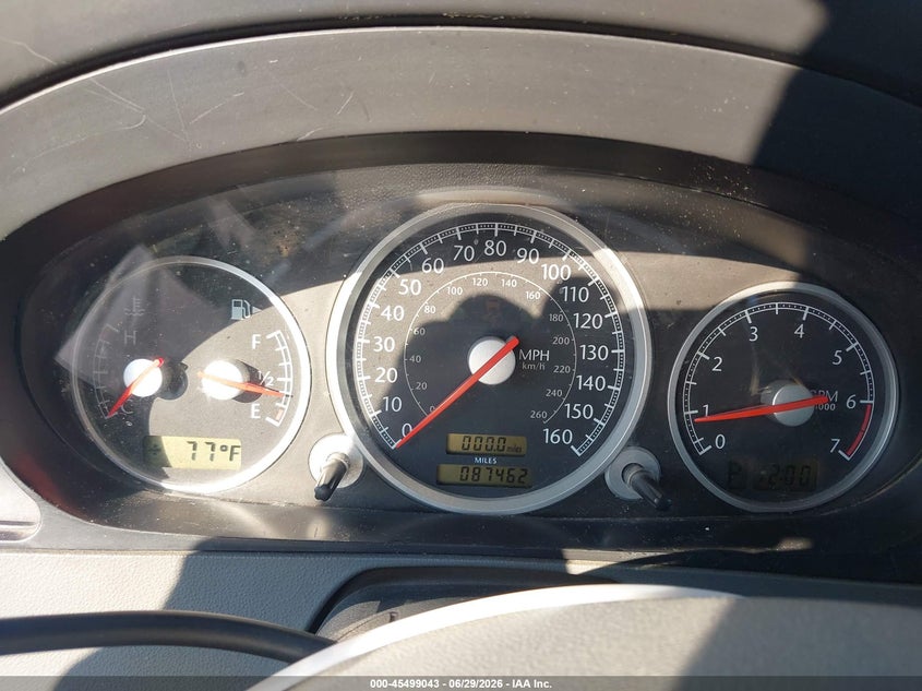 2005 CHRYSLER CROSSFIRE auction photo 7