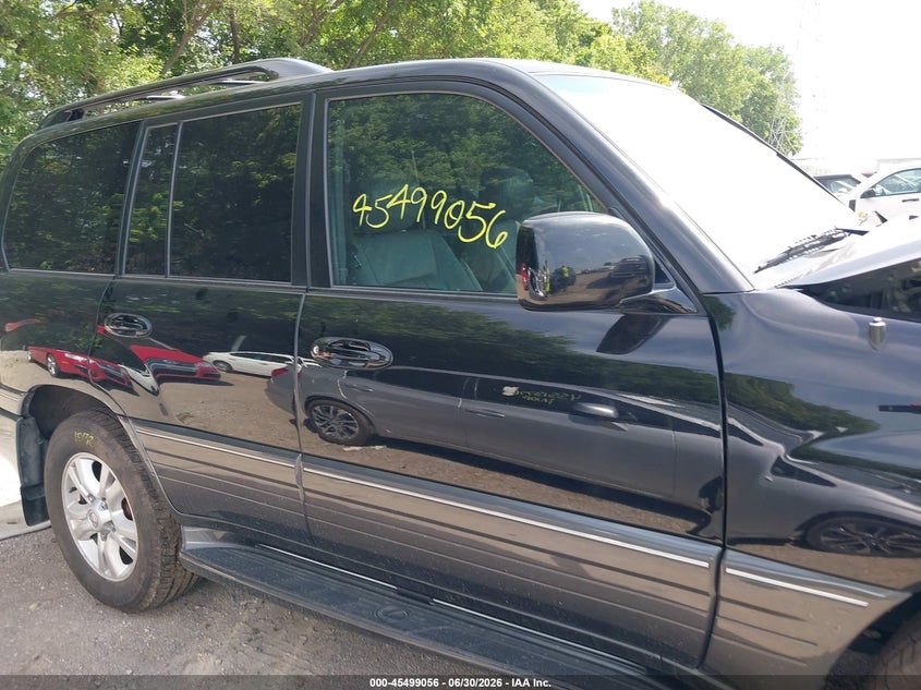 2005 Lexus Lx 470 VIN: JTJHT00W853549222 Lot: 45499056