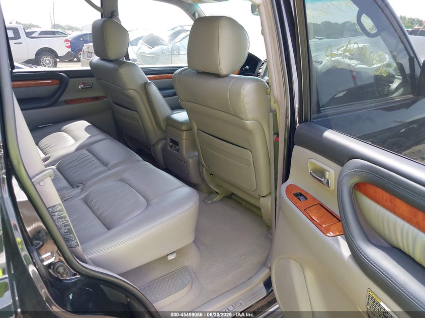 2005 Lexus Lx 470 VIN: JTJHT00W853549222 Lot: 45499056
