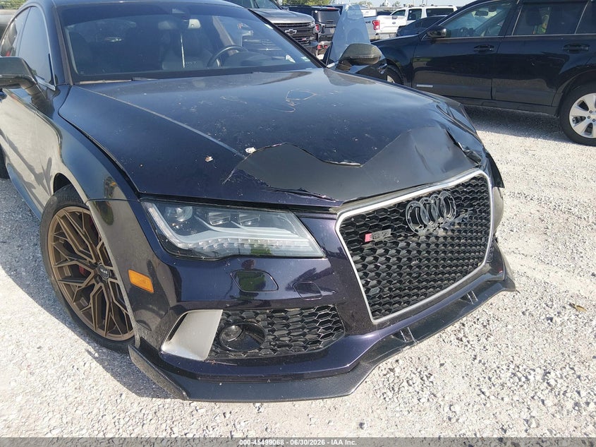 2015 Audi Rs 7 4.0T Prestige VIN: WUAW2AFC0FN900309 Lot: 45499068