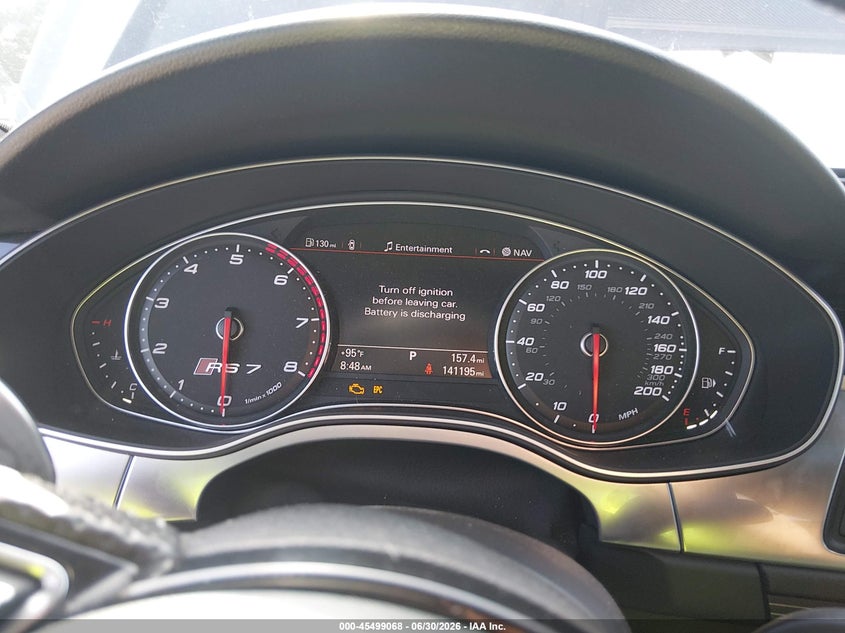 2015 Audi Rs 7 4.0T Prestige VIN: WUAW2AFC0FN900309 Lot: 45499068