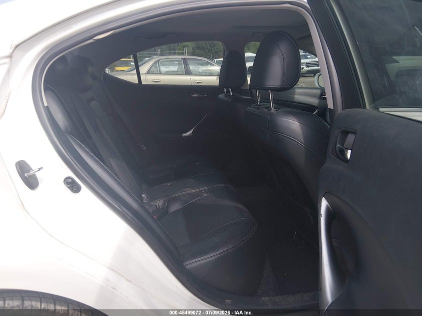 2011 LEXUS IS 250 auction photo 8