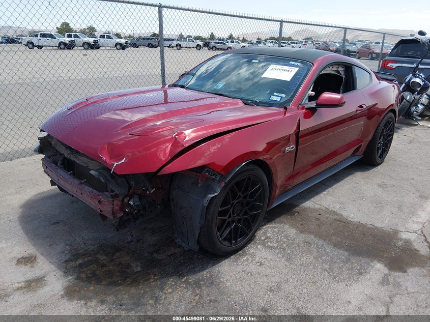 2016 FORD MUSTANG COUPE 5.0L V-8 DOHC, VVT, 435HP