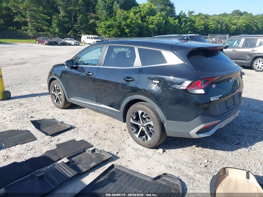 2024 KIA SPORTAGE auction photo 3