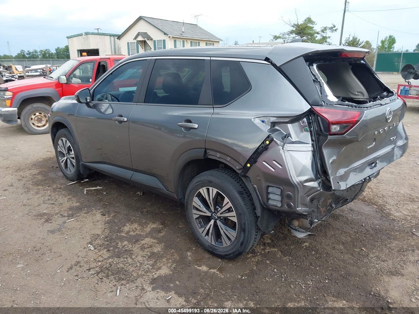 2022 NISSAN ROGUE auction photo 3