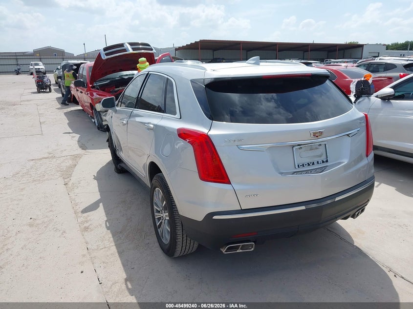 Vin: 1gykndrs7hz190564, lot: 45997456, cadillac xt5 luxury 20173