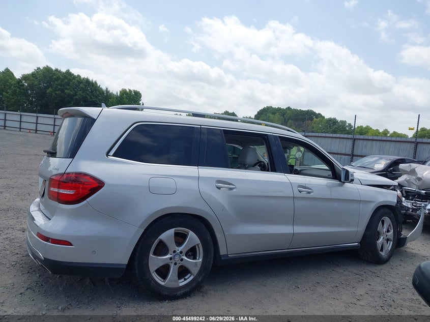2017 Mercedes-Benz Gls 450 4Matic VIN: 4JGDF6EE8HA827141 Lot: 45499242