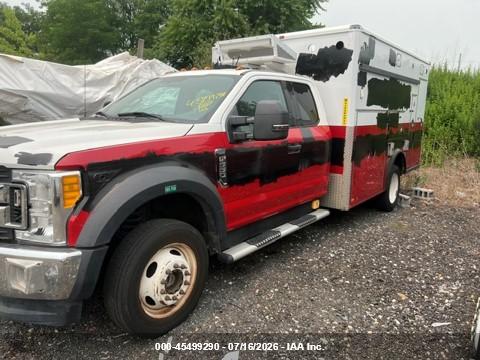 2017 Ford F-550 Chassis Lariat/Xl/Xlt VIN: 1FD0X5HT4HEC91197 Lot: 45499290