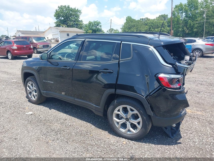 Vin: 3c4njdbn4tt199452, lot: 45997512, jeep compass latitude 20263