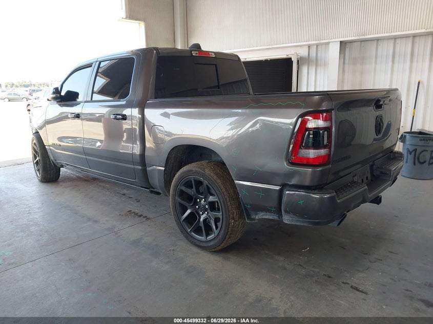 Vin: 1c6rrejt0rn100237, lot: 45997548, ram 1500 laramie  4x2 5'7 box 20243