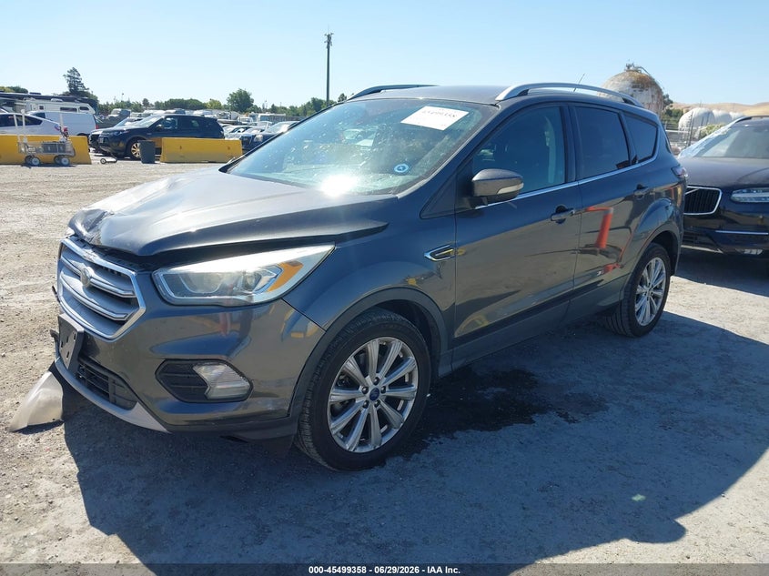 2017 Ford Escape, Front End, IAAI, VIN 1FMCU0J95HUE97562 — photo 2