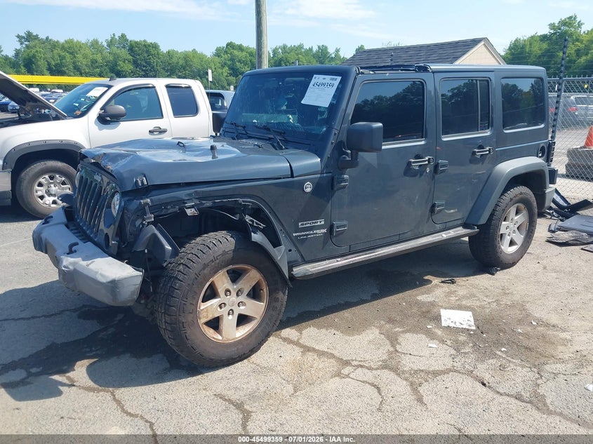 2018 JEEP WRANGLER JK UNLIMITED auction photo 2