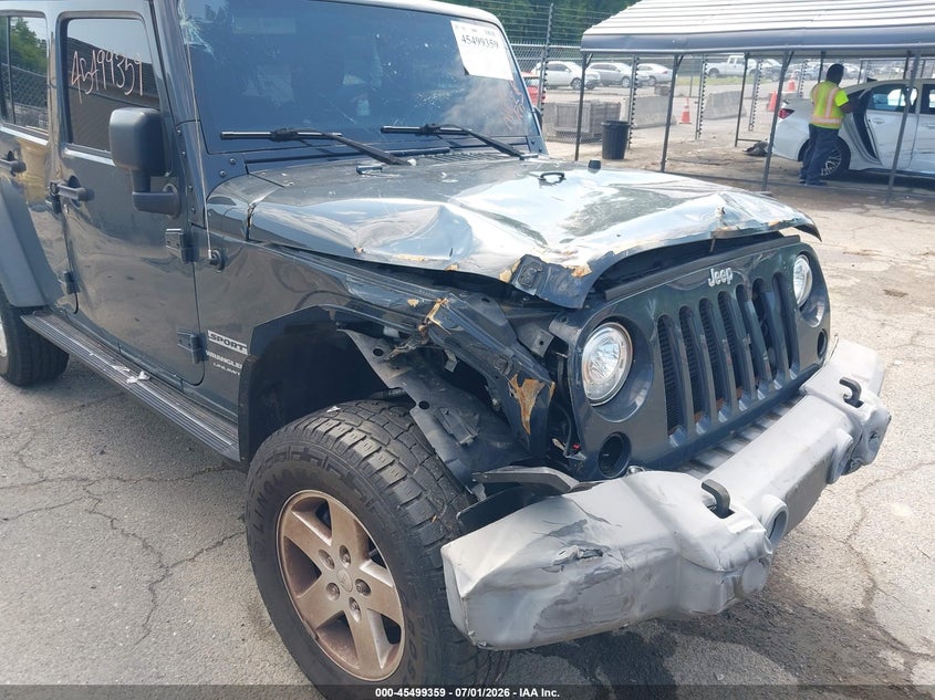 2018 JEEP WRANGLER JK UNLIMITED auction photo 6