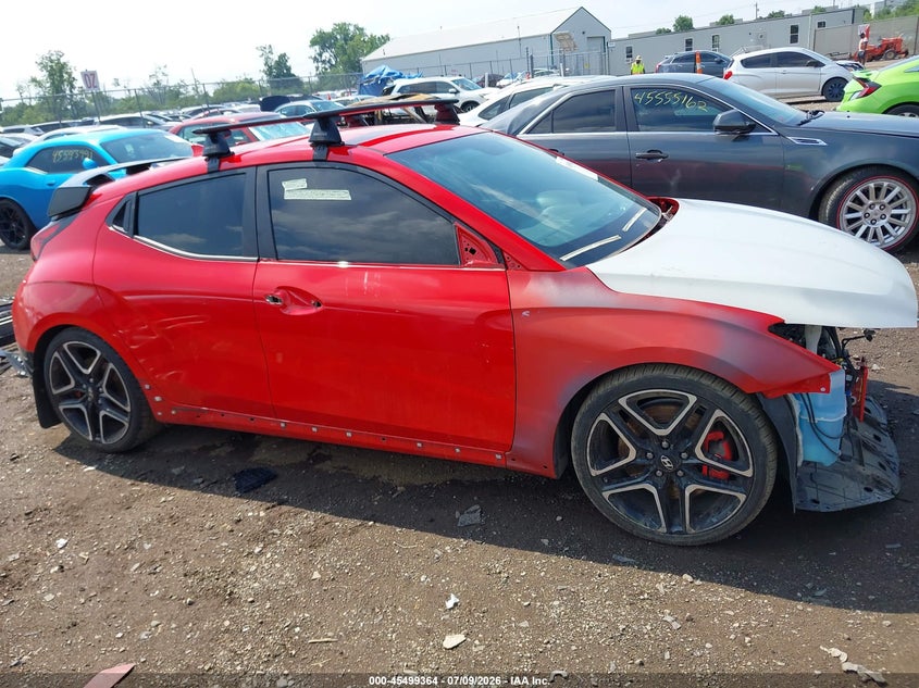 2020 Hyundai Veloster N VIN: KMHT36AH3LU005083 Lot: 45499364