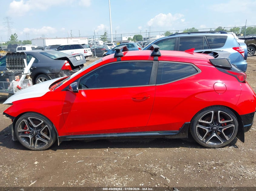 2020 Hyundai Veloster N VIN: KMHT36AH3LU005083 Lot: 45499364