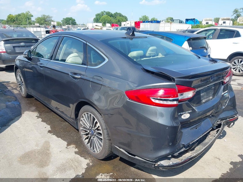2018 FORD FUSION SEDAN 2.0L I-4 DI, DOHC, VVT, TURBO, 231HP