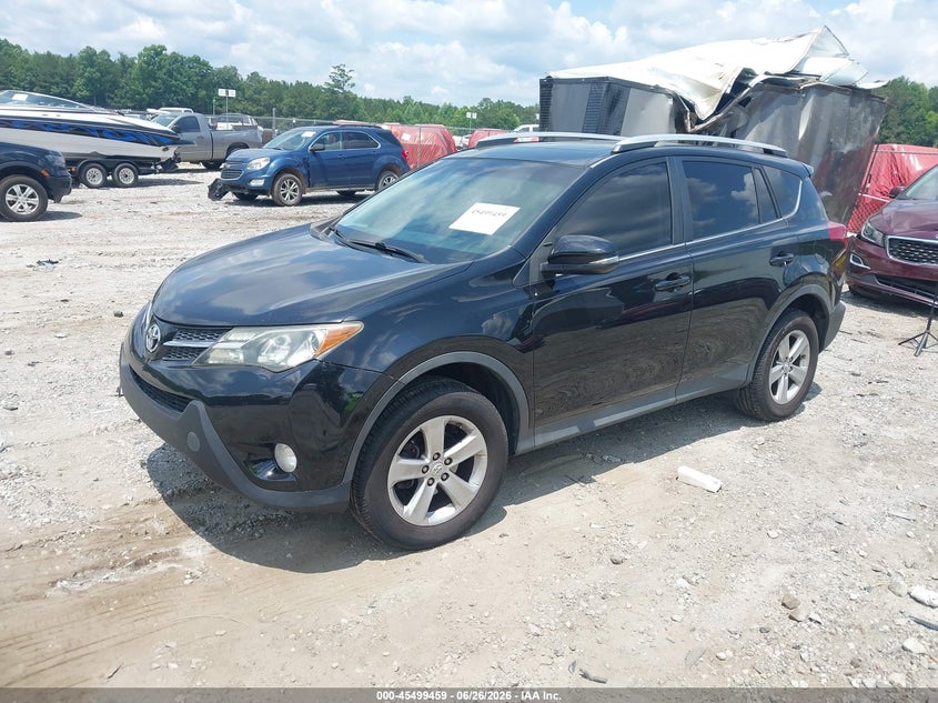 2014 TOYOTA RAV 4 SPORT UTILITY VEHICLE 2.5L I-4 DOHC, VVT, 176HP