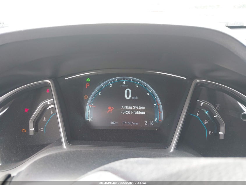 2018 HONDA CIVIC auction photo 7