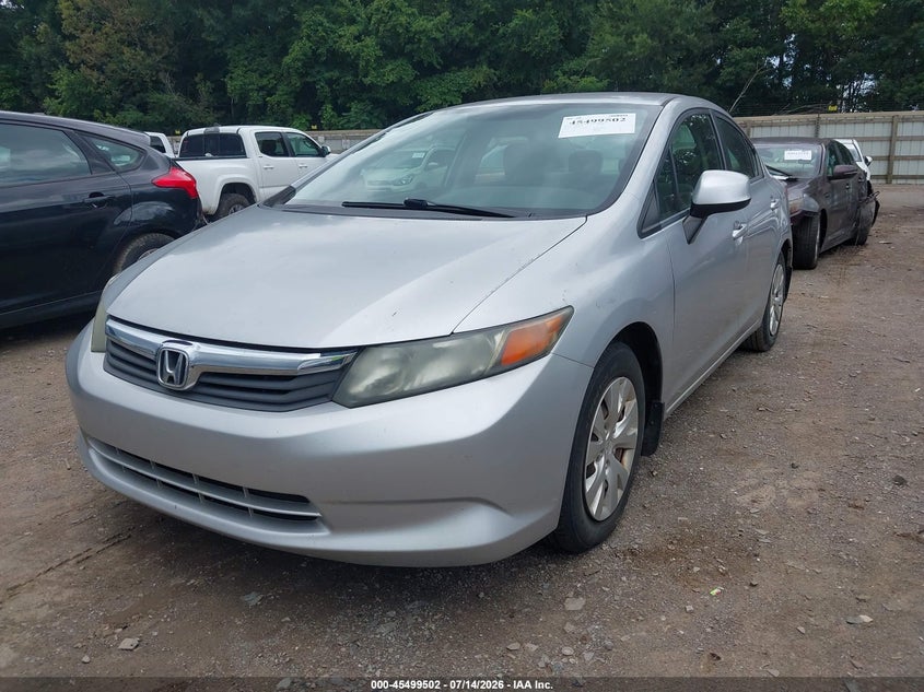 19XFB2F50CE081497 2012 HONDA CIVIC LX photo 1