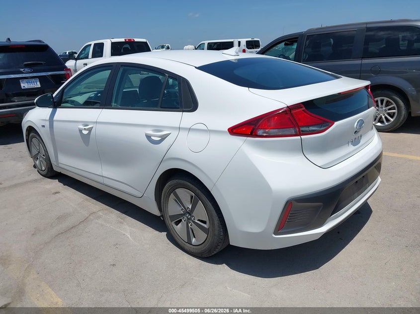 Vin: kmhc65lc4lu233354, lot: 45997721, hyundai ioniq hybrid blue 20203