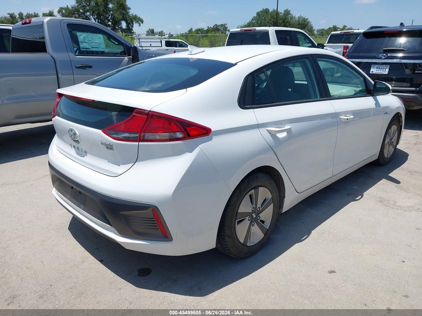 Vin: kmhc65lc4lu233354, lot: 45997721, hyundai ioniq hybrid blue 20204