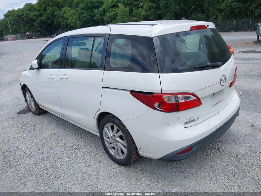 Vin: jm1cw2blxc0128491, lot: 45997776, mazda mazda5 sport 20123