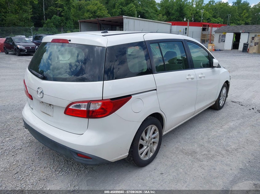Vin: jm1cw2blxc0128491, lot: 45997776, mazda mazda5 sport 20124