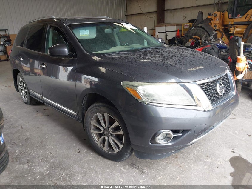 2014 NISSAN PATHFINDER SPORT UTILITY VEHICLE 3.5L V-6 DOHC, VVT, 260HP