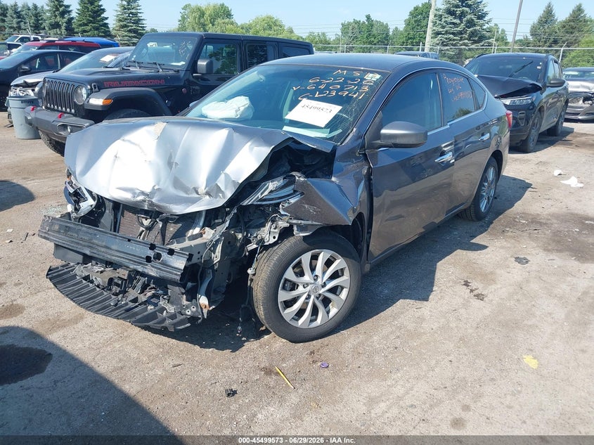 2018 NISSAN SENTRA auction photo 2