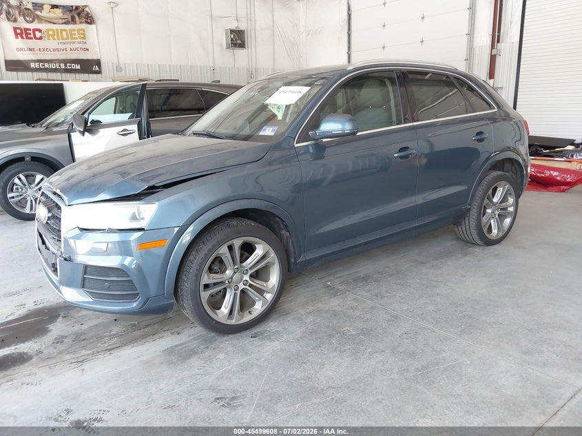 Vin: wa1jccfs9hr002708, lot: 45997824, audi q3 2.0t premium 20172