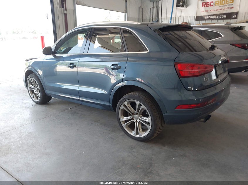 Vin: wa1jccfs9hr002708, lot: 45997824, audi q3 2.0t premium 20173