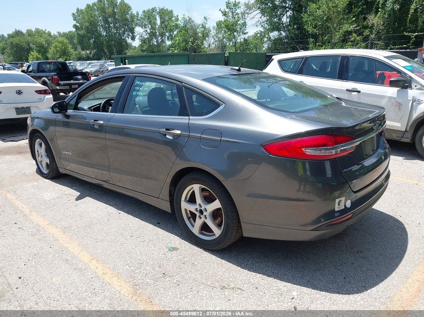 Vin: 3fa6p0luxjr247912, lot: 45997828, ford fusion hybrid se 20183