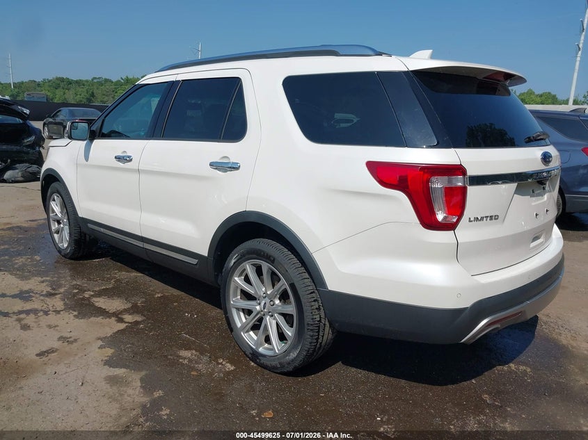 Vin: 1fm5k8f83ggd23774, lot: 45997841, ford explorer limited 20163