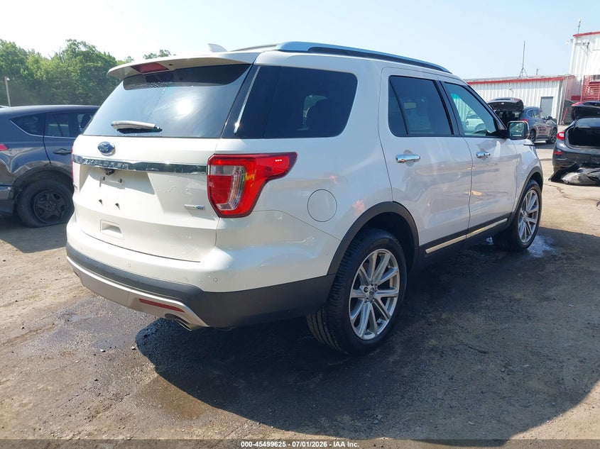 Vin: 1fm5k8f83ggd23774, lot: 45997841, ford explorer limited 20164