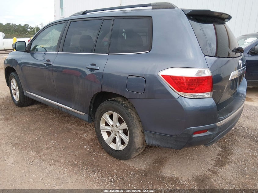 Vin: 5tdza3eh6bs012593, lot: 45997842, toyota highlander 20113