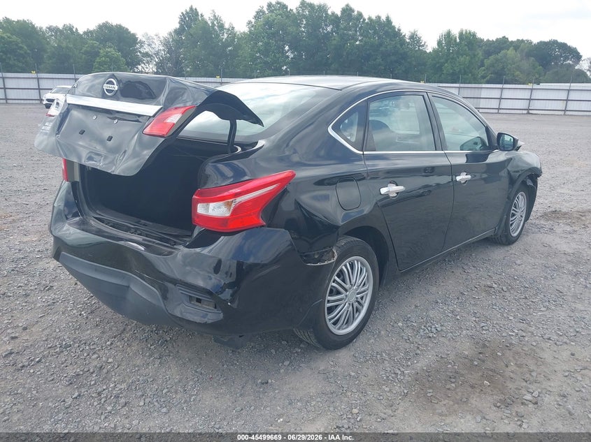 2016 NISSAN SENTRA auction photo 4