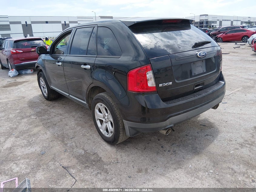 Vin: 2fmdk3jcxbba13003, lot: 45997887, ford edge sel 20113