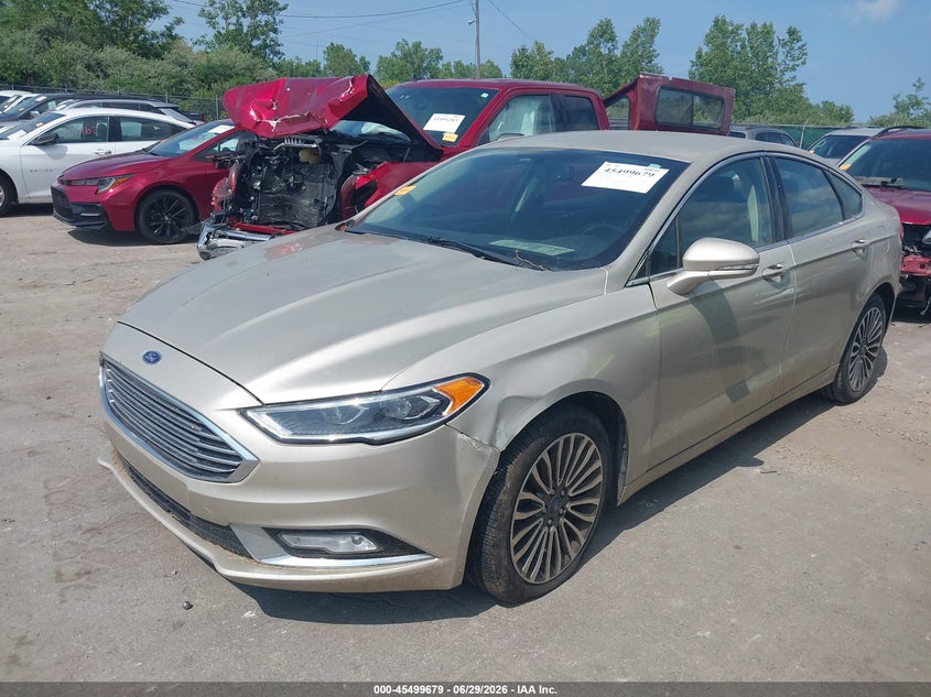 2017 Ford Fusion, Звичайний знос, IAAI, VIN 3FA6P0H92HR214126 — фото 2
