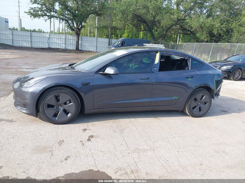 TESLA MODEL 3 2023 VIN 5YJ3E1EA5PF406681