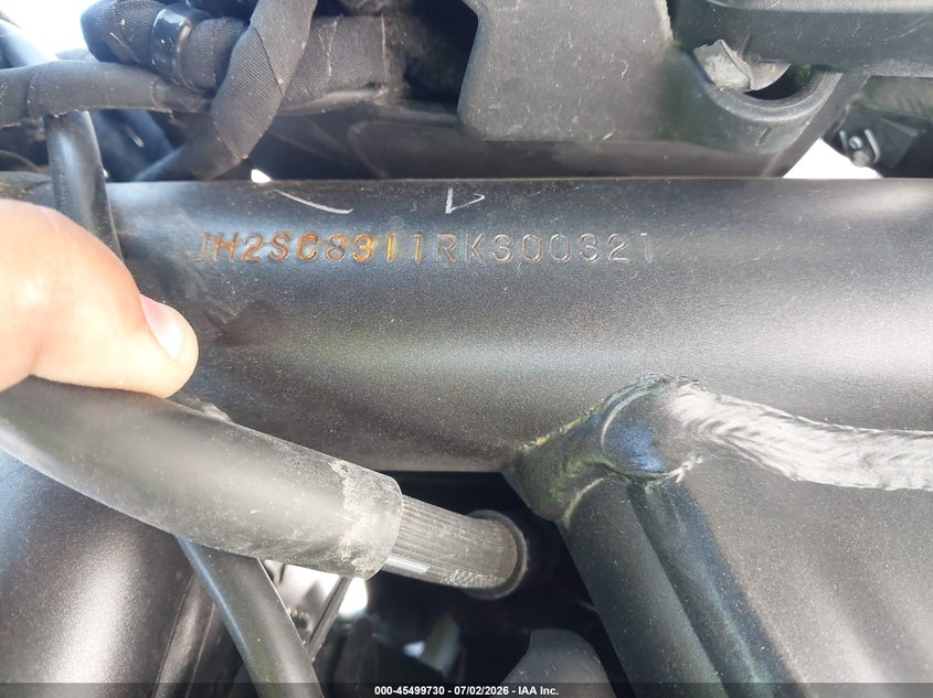 2024 Honda Cmx1100 D VIN: JH2SC8311RK300321 Lot: 45499730
