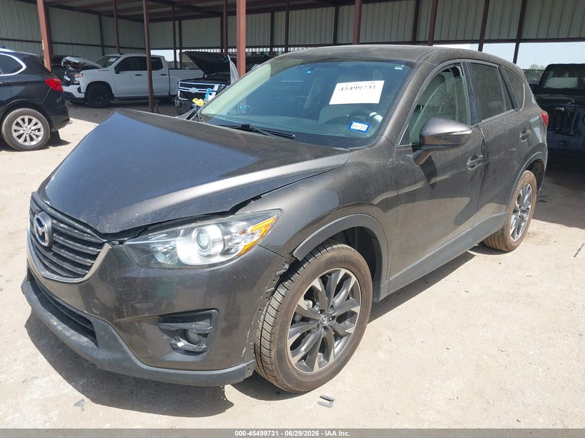 2016 Mazda Cx-5 Grand Touring JM3KE2DY3G0703020 photo 1