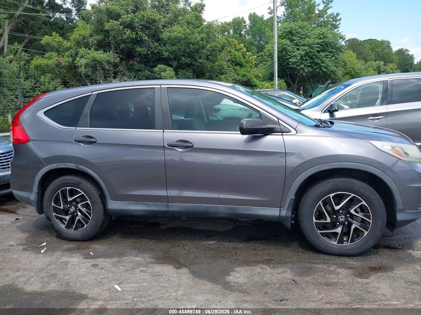 2016 HONDA CR-V SPORT UTILITY VEHICLE 2.4L I-4 DI, DOHC, VVT, 185HP