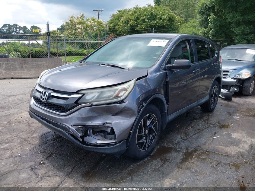2016 HONDA CR-V SPORT UTILITY VEHICLE 2.4L I-4 DI, DOHC, VVT, 185HP