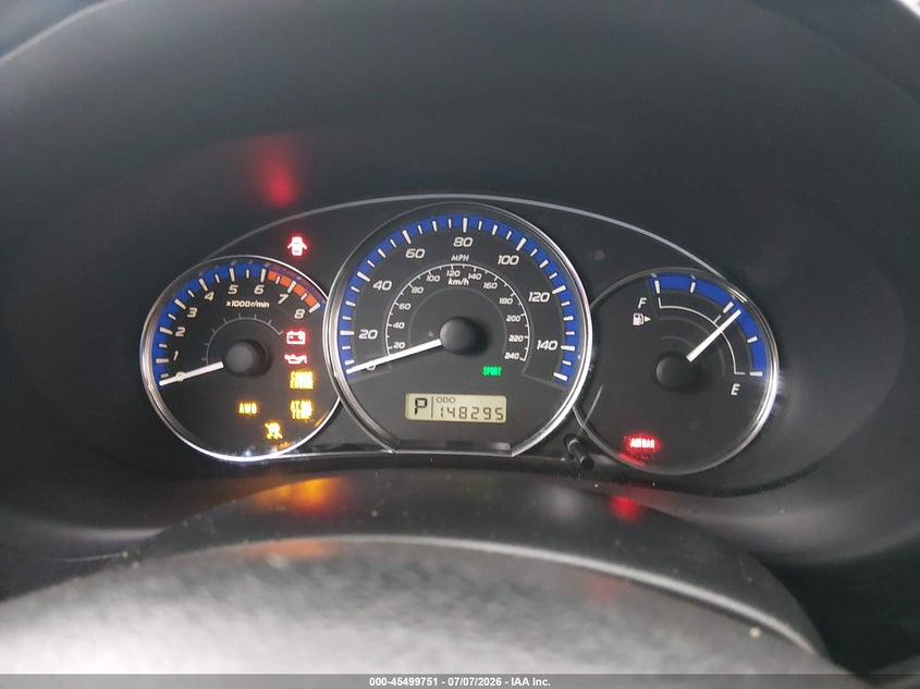 SUBARU FORESTER 2010 VIN JF2SH6AC5AH742265